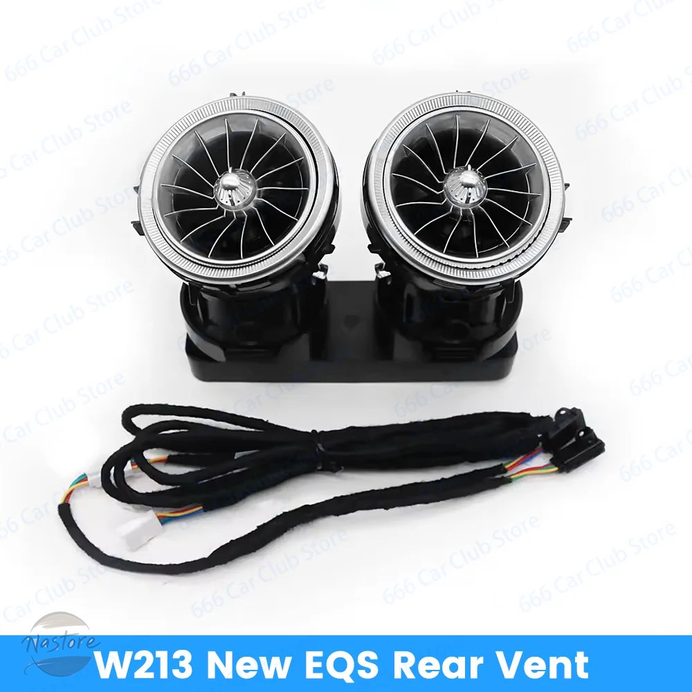並行輸入品 64 色ターボベントムードライトメルセデス ベンツ W213 E クラス E43 E53 E250 車 LED エアアウトレット LNDOOR 装飾ライト_1