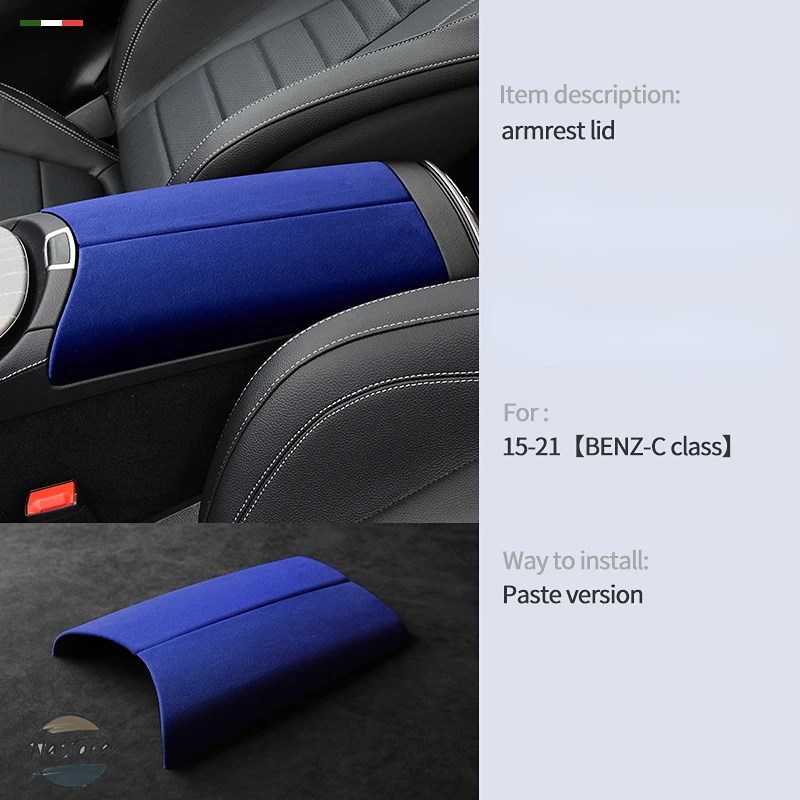 並行輸入品 メルセデスベンツ用スーパースエードトリム 車内アクセサリー メルセデスCクラス W205 LC X253 2015-2021_5