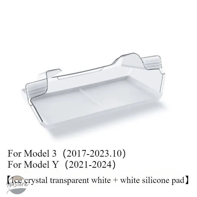 並行輸入品 テスラ モデル 3 ハイランドモデル Y ジュニパー 2025 スクリーン 下 隠し収納ボックススクリーンセンターコンソールオーガナイザーケーストレイの画像