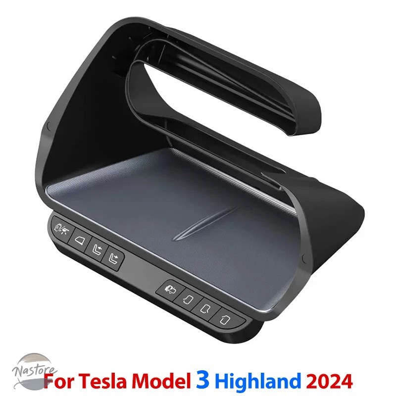 並行輸入品 テスラ モデルY 3 2021?2024 物理ボタン制御収納ボックス カーインテリジェントフィックスディスプレイの画像