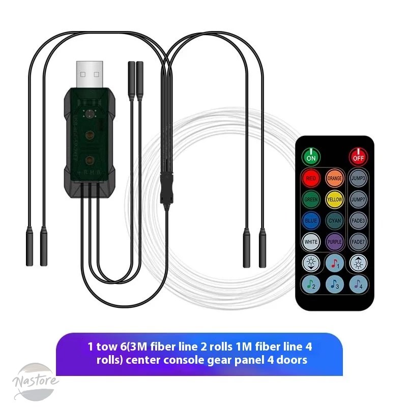 並行輸入品 BMW リア キット 7 シリーズ インテ装飾アンビエントライト rgb 64 色 led カスタムパーツ 部品 アクセサリーの画像