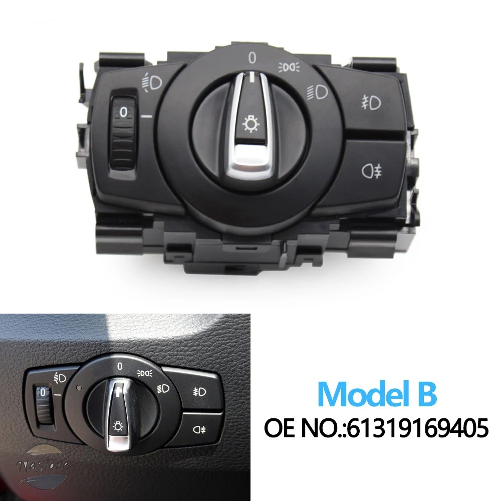 並行輸入品 BMW x1 ヘッド ライト ライトスイッチアセンブリ 1 3 シリーズ e87 e88 e81 e82 e90 カスタムパーツ 部品 アクセサリーの画像