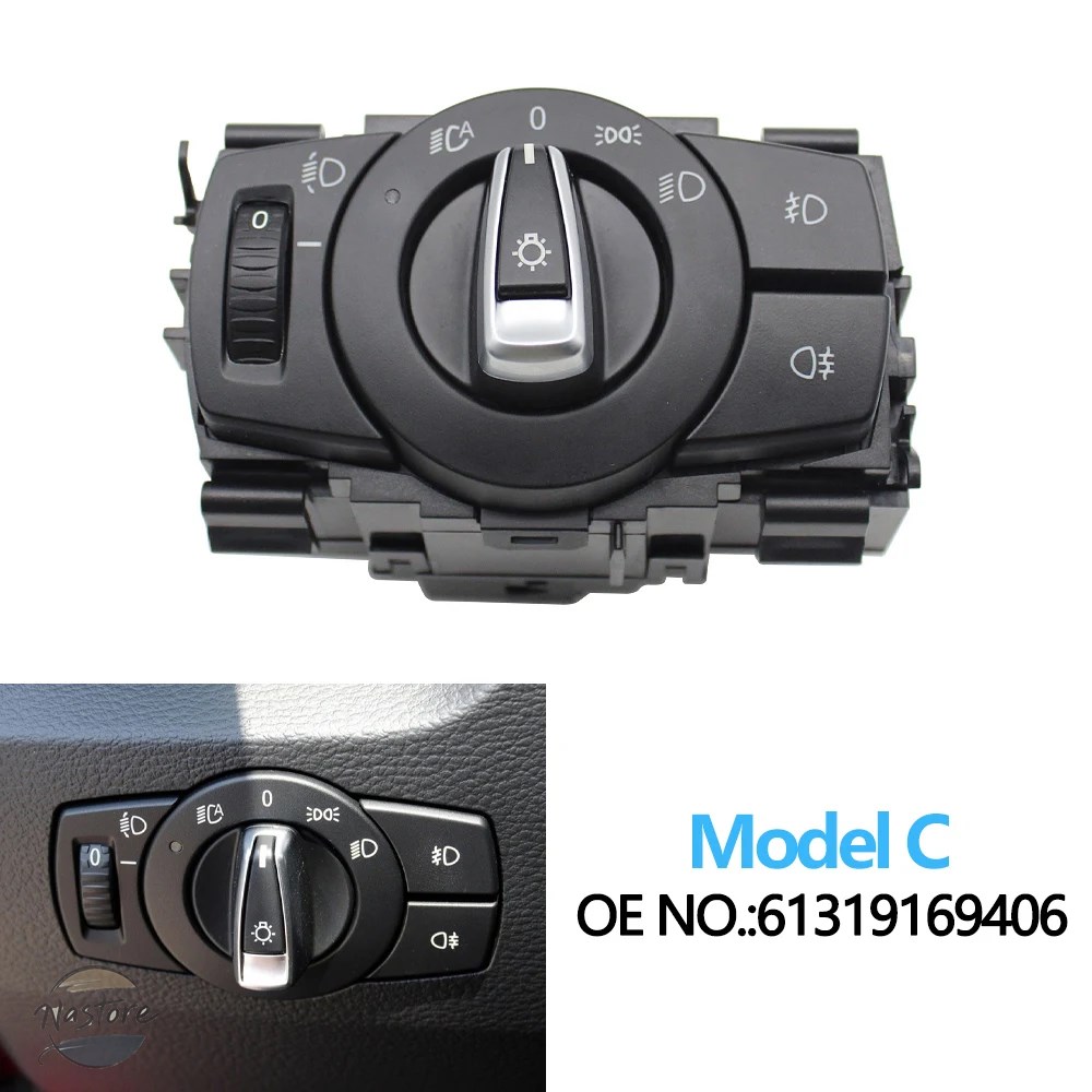 並行輸入品 BMW x1 ヘッド ライト ライトスイッチアセンブリ 1 3 シリーズ e87 e88 e81 e82 e90 カスタムパーツ 部品 アクセサリーの画像