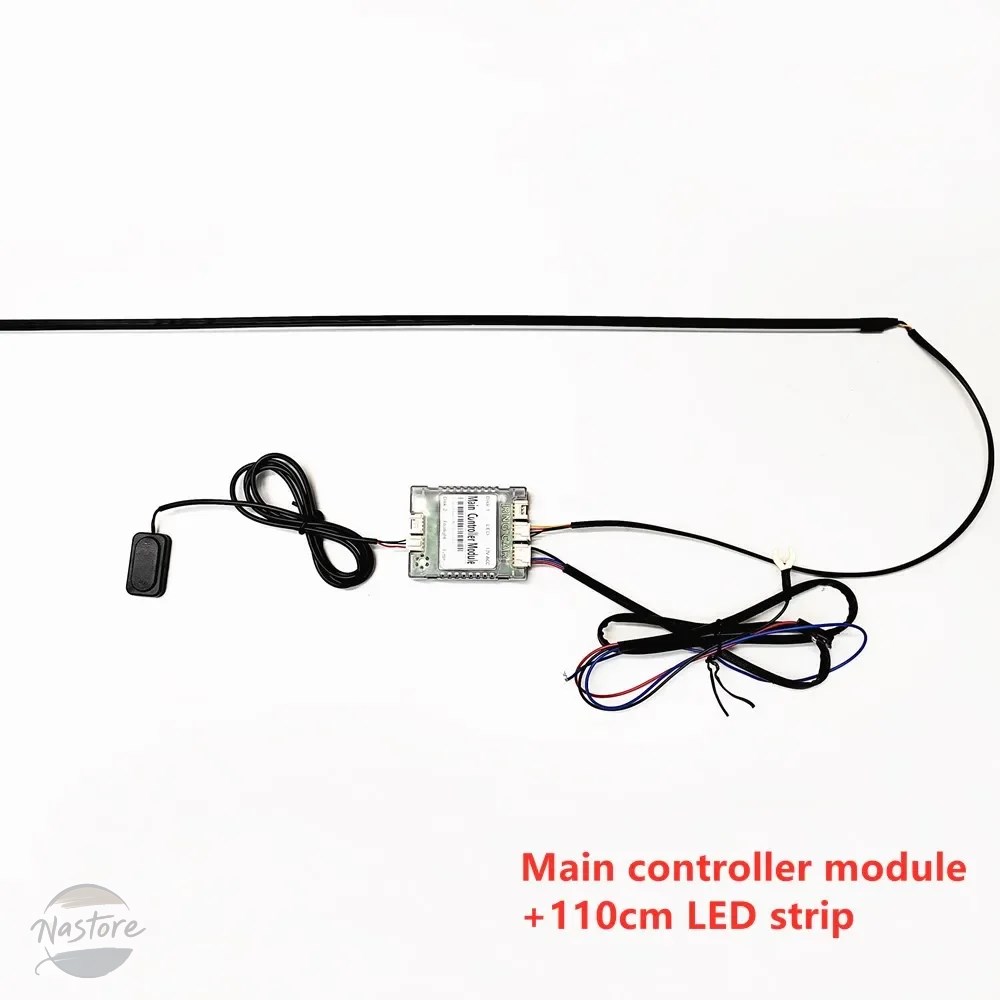 並行輸入品 リップ アクセサリー カスタム リア 交換 led スト アンビエントライト rgb 64 カスタムパーツ 部品 アクセサリー