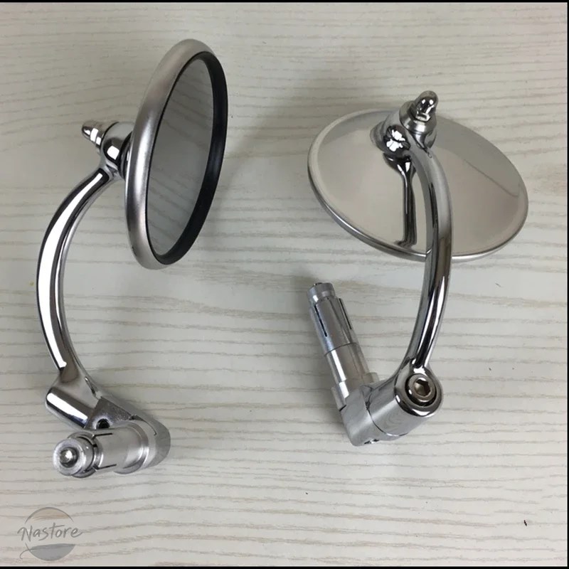 並行輸入品 バイク ミラー ハンドル 汎 ヴィンテージバーバック カスタムパーツ 部品 アクセサリー_1