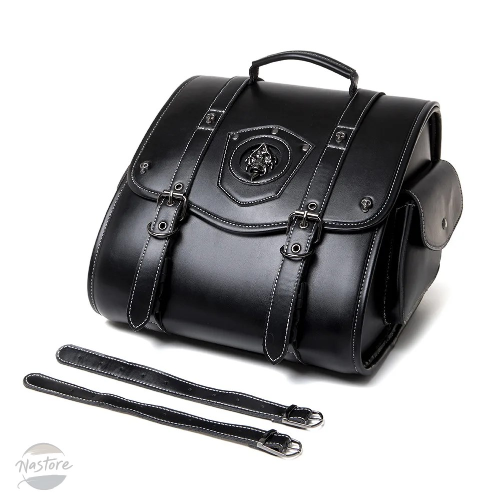 並行輸入品 トライアンフ バイク puレザーリアシートバッグ バッグ ハーレー triumph カスタムパーツ 部品 アクセサリー_1