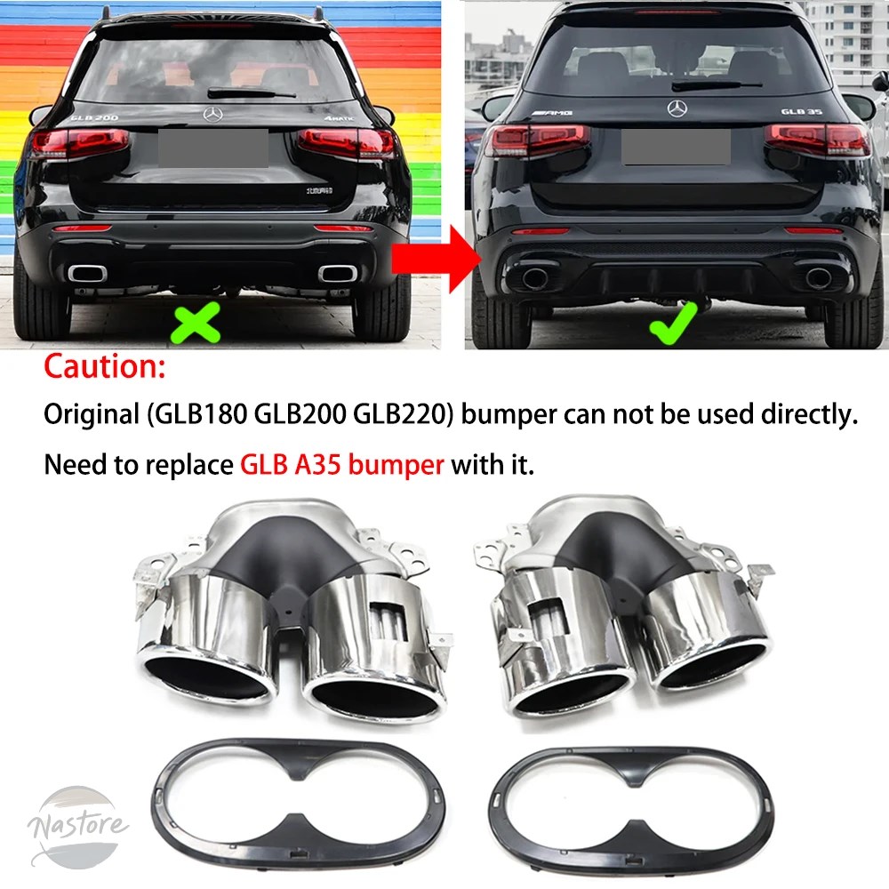 並行輸入品 メルセデスベンツ glb35 マフラー エキゾースト mercedes