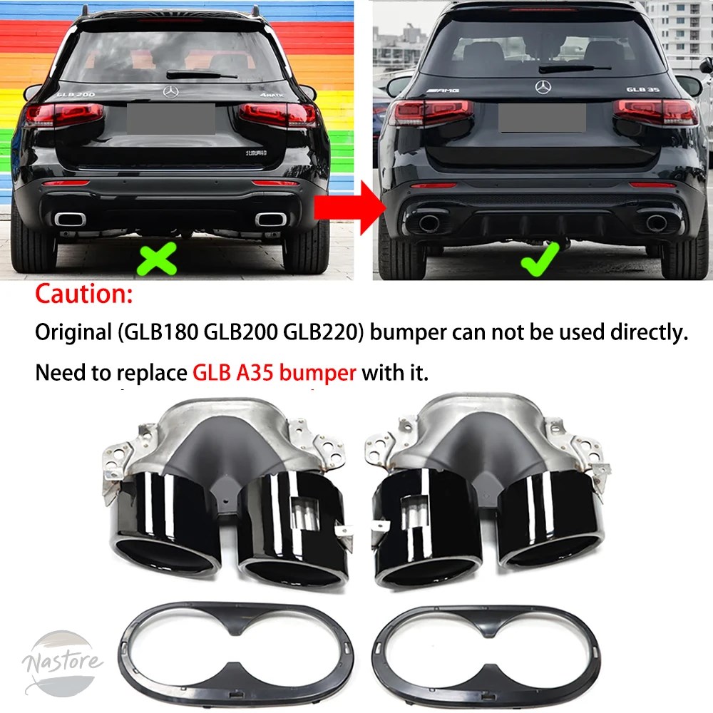 並行輸入品 メルセデスベンツ glb35 マフラー エキゾースト mercedes