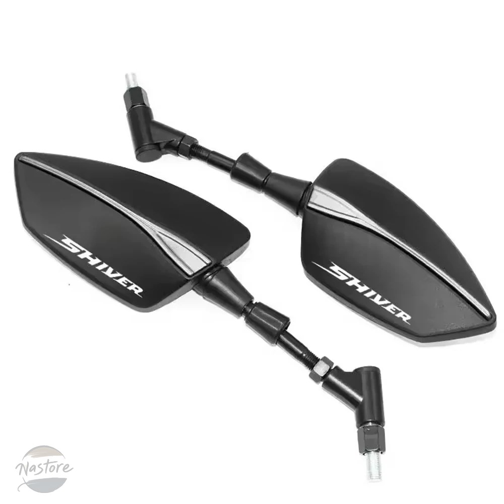 並行輸入品 バイク ミラー 調整可能なサイド汎用的な shiver shiver汎用バック 750 900 カスタムパーツ 部品 アクセサリーの画像