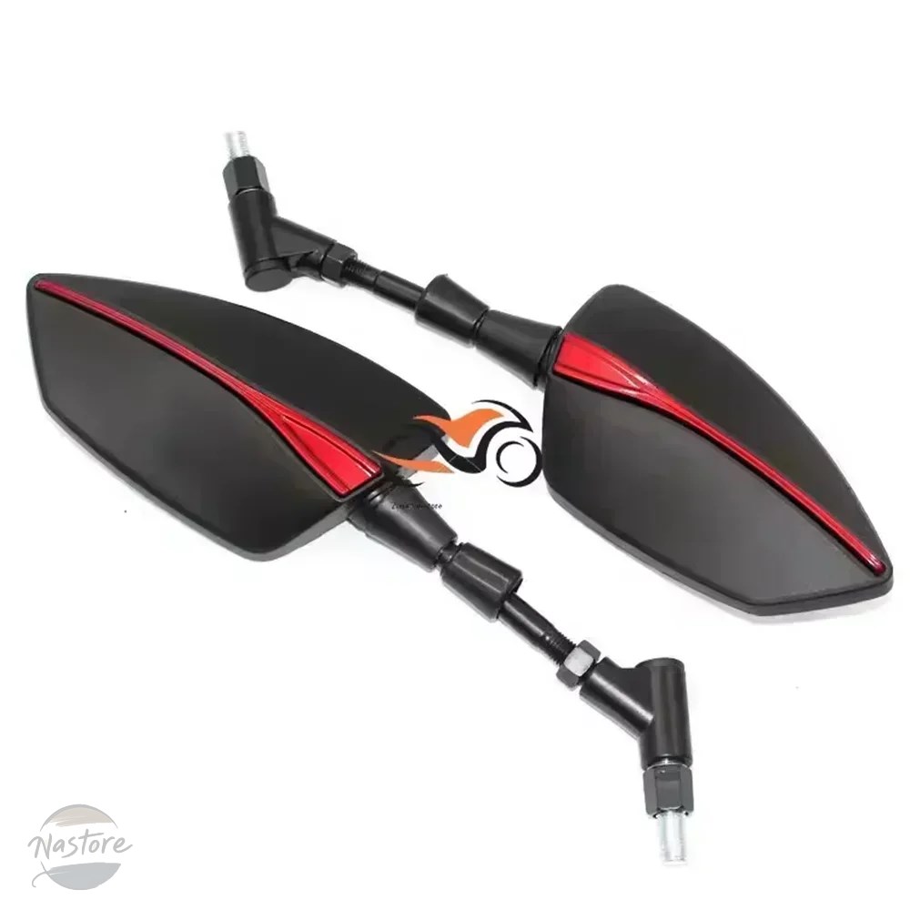 並行輸入品 バイク ミラー 調整可能なサイド汎用的な shiver shiver汎用バック 750 900 カスタムパーツ 部品 アクセサリーの画像