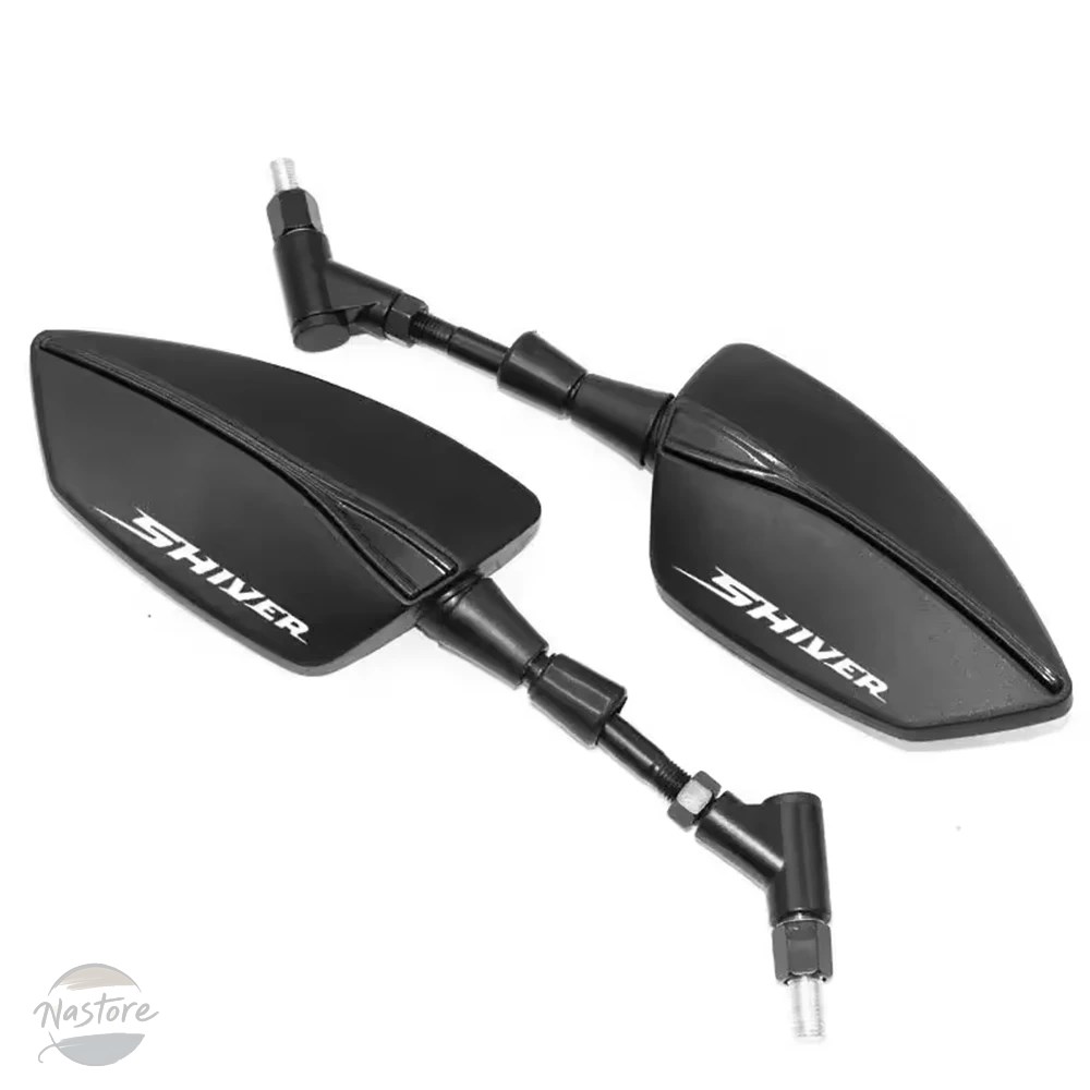 並行輸入品 バイク ミラー 調整可能なサイド汎用的な shiver shiver汎用バック 750 900 カスタムパーツ 部品 アクセサリーの画像