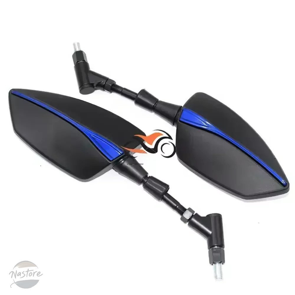 並行輸入品 バイク ミラー 調整可能なサイド汎用的な shiver shiver汎用バック 750 900 カスタムパーツ 部品 アクセサリーの画像