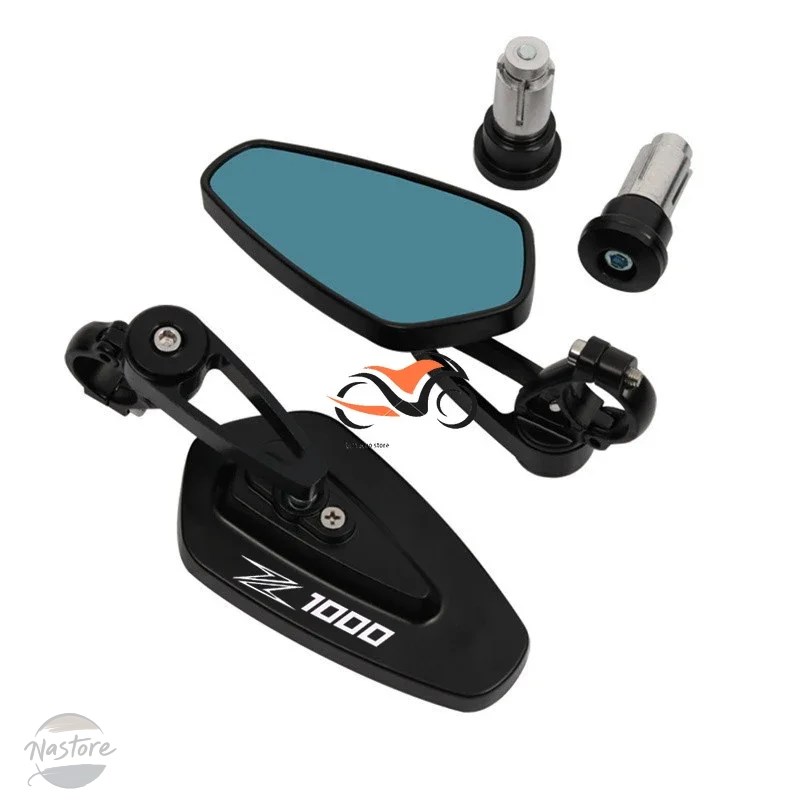 カワサキ Z1000 2022 バイクミラー 並行輸入品 z1000 カワサキ バイク ミラー ハンドル 7/8インチ 22mm