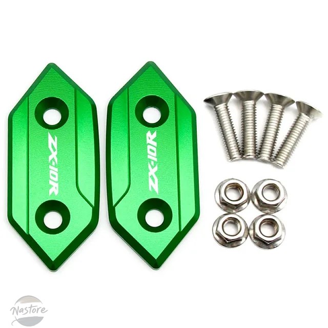 並行輸入品 カワサキ バイク カバー ミラー zx 10r 2008 2009 2010 バック ベース カスタムパーツ 部品 アクセサリー_5