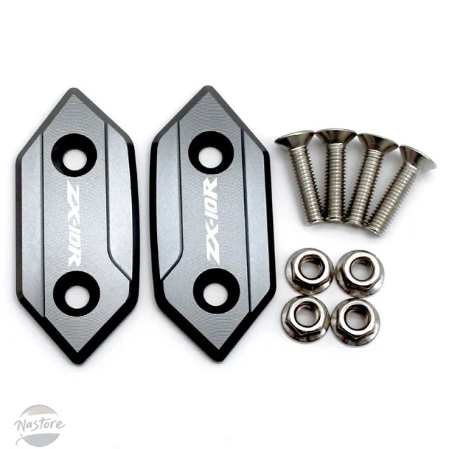 並行輸入品 カワサキ バイク カバー ミラー zx 10r 2008 2009 2010 バック ベース カスタムパーツ 部品 アクセサリー_6
