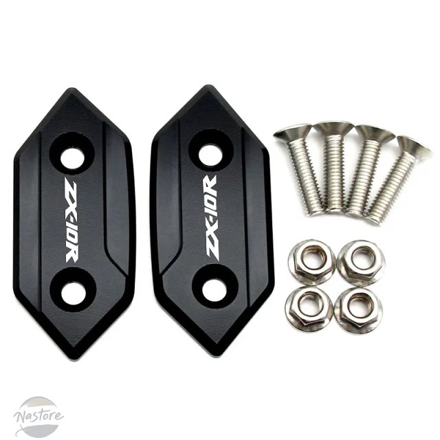 並行輸入品 カワサキ バイク カバー ミラー zx 10r 2008 2009 2010 バック ベース カスタムパーツ 部品 アクセサリー_2