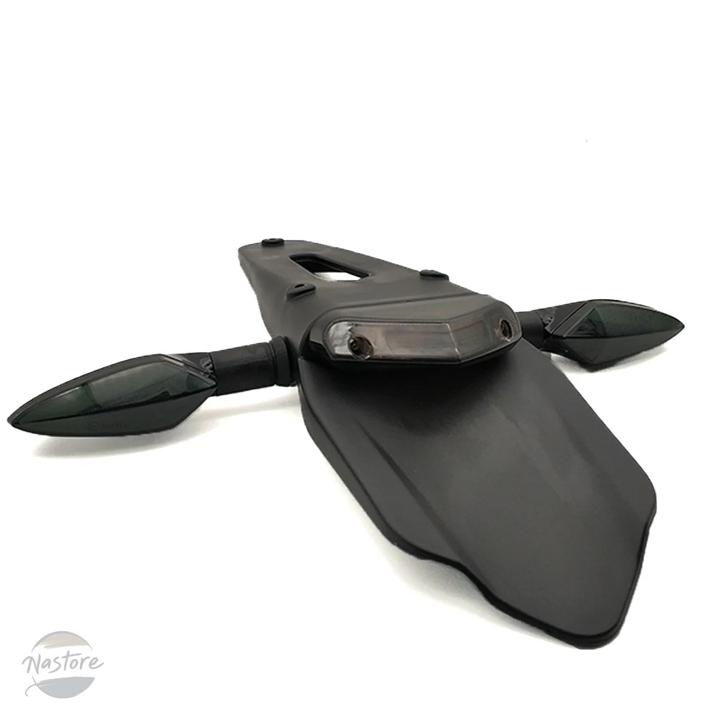 並行輸入品 klx250 カワサキ バイク フェンダー テールライト 汎 led カスタムパーツ 部品 アクセサリーの画像