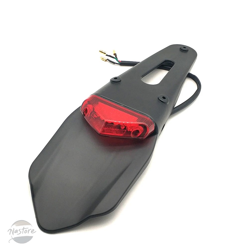 並行輸入品 klx250 カワサキ バイク フェンダー テールライト 汎 led カスタムパーツ 部品 アクセサリーの画像