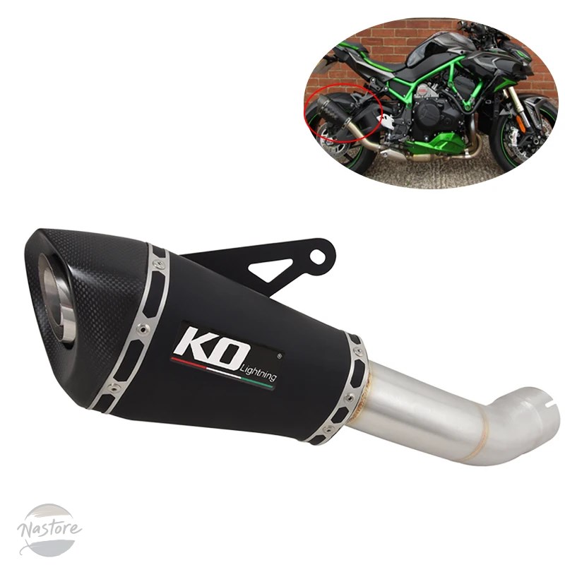 並行輸入品】zh2 カワサキ バイク マフラー エキゾースト カスタム