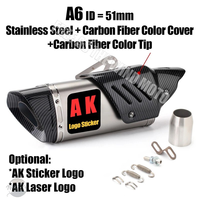 並行輸入品 z400 バイク マフラー カスタムパーツ カスタム 51mm 汎 akninjia250 400 900 cbr300 r3 カスタムパーツ 部品 アクセサリー_7