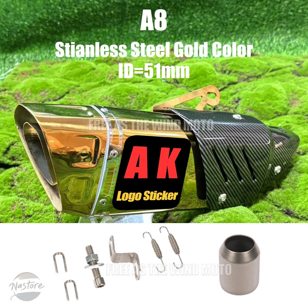 並行輸入品 z400 バイク マフラー カスタムパーツ カスタム 51mm 汎 akninjia250 400 900 cbr300 r3 カスタムパーツ 部品 アクセサリー_10