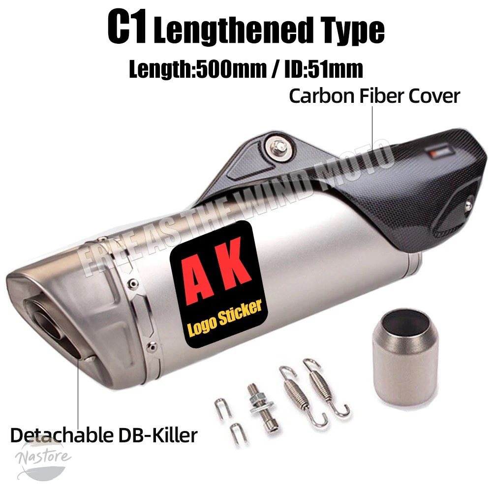 並行輸入品 z400 バイク マフラー カスタムパーツ カスタム 51mm 汎 akninjia250 400 900 cbr300 r3 カスタムパーツ 部品 アクセサリー_11