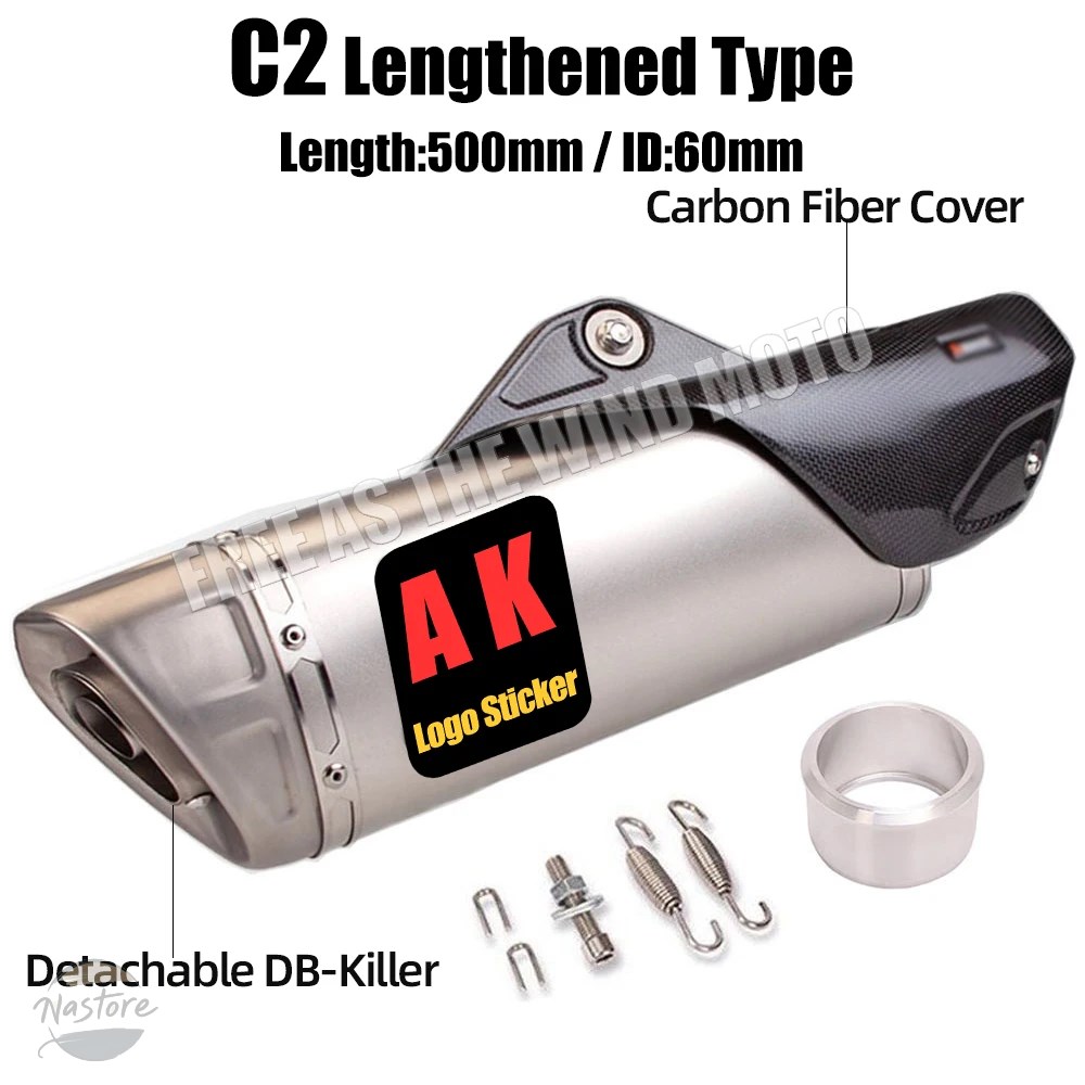 並行輸入品 z400 バイク マフラー カスタムパーツ カスタム 51mm 汎 akninjia250 400 900 cbr300 r3 カスタムパーツ 部品 アクセサリー_12