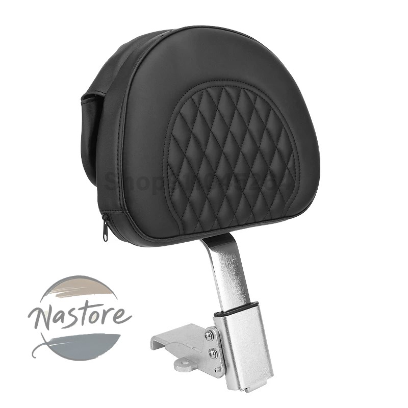 並行輸入品 バイク キット 部品 カスタムパーツ アクセサリー レザーバックレスト ブラックレザーシート アウトドア 2010 2017ロードモデル 10 14_7