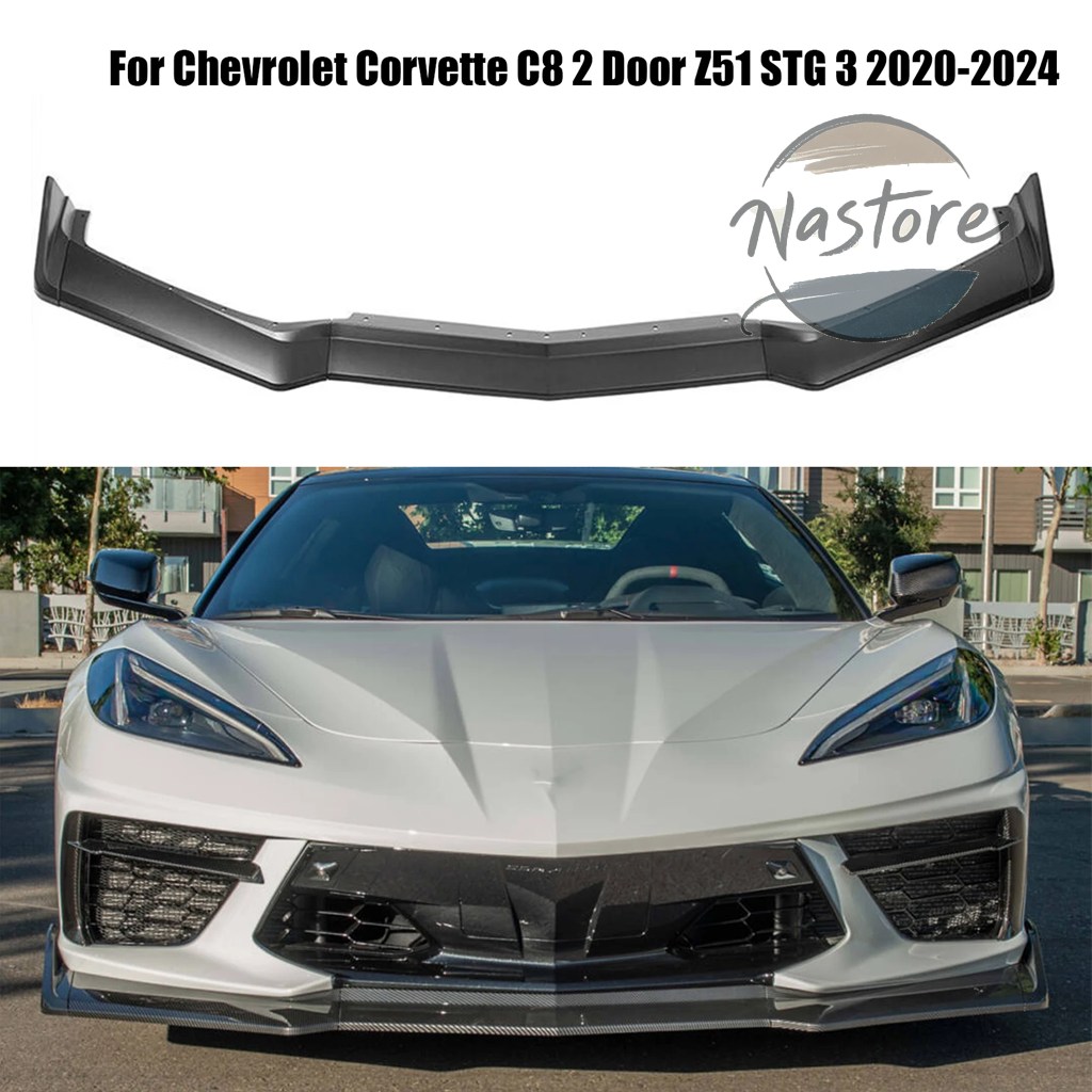 並行輸入品 c8 スポイラー リップスポイラー リップ フロント シボレー