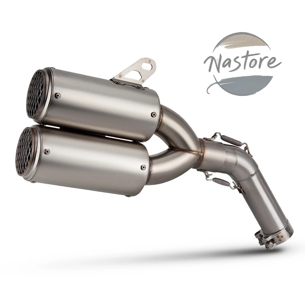 並行輸入品 バイク マフラー 部品 カスタムパーツ アクセサリー mt07 mt-07 2014-2023 フルシステム スリップオンの画像
