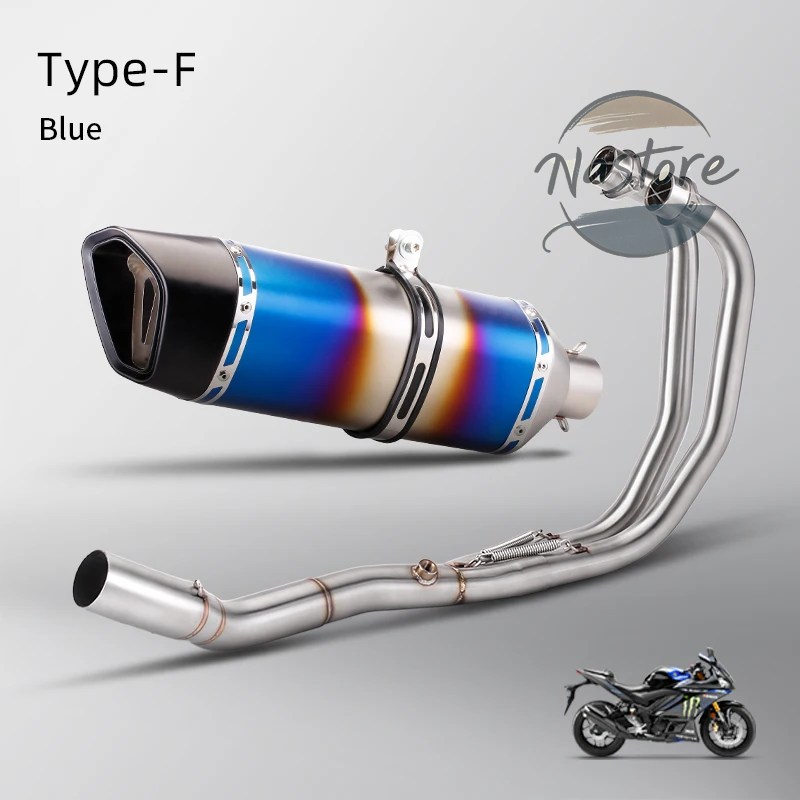 並行輸入品 バイク マフラー 部品 カスタムパーツ アクセサリー カワサキ er6n 2006-2011 51mmの画像