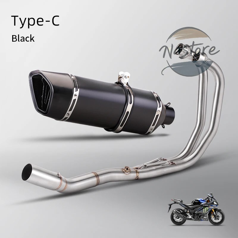 並行輸入品 バイク マフラー 部品 カスタムパーツ アクセサリー カワサキ er6n 2006-2011 51mmの画像