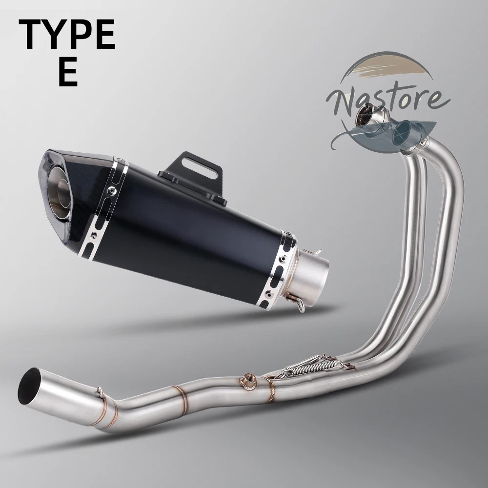 並行輸入品 バイク フロント マフラー 部品 カスタムパーツ アクセサリー フル排気システム ミドルリンクパイプコネクトエスケープ スリップオン cbr150_7