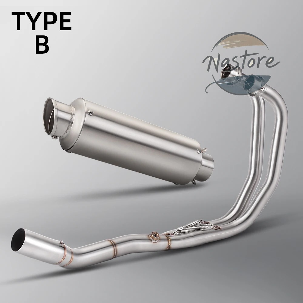 並行輸入品 バイク マフラー 部品 カスタムパーツ アクセサリー 汎 スリップオン51mm dbキラー r6 mt07 cbr650r cb650_1