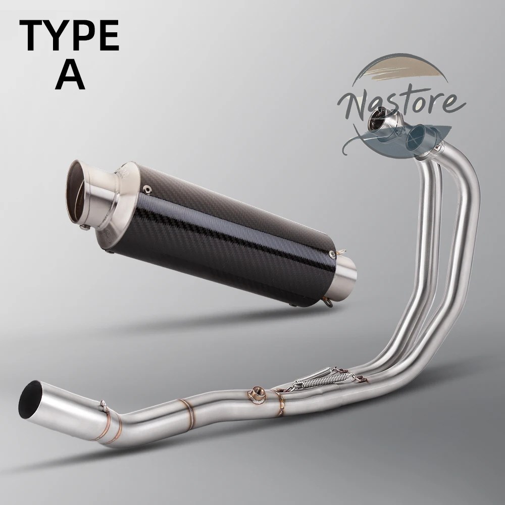 並行輸入品 バイク マフラー 部品 カスタムパーツ アクセサリー 汎 スリップオン51mm dbキラー r6 mt07 cbr650r cb650_2