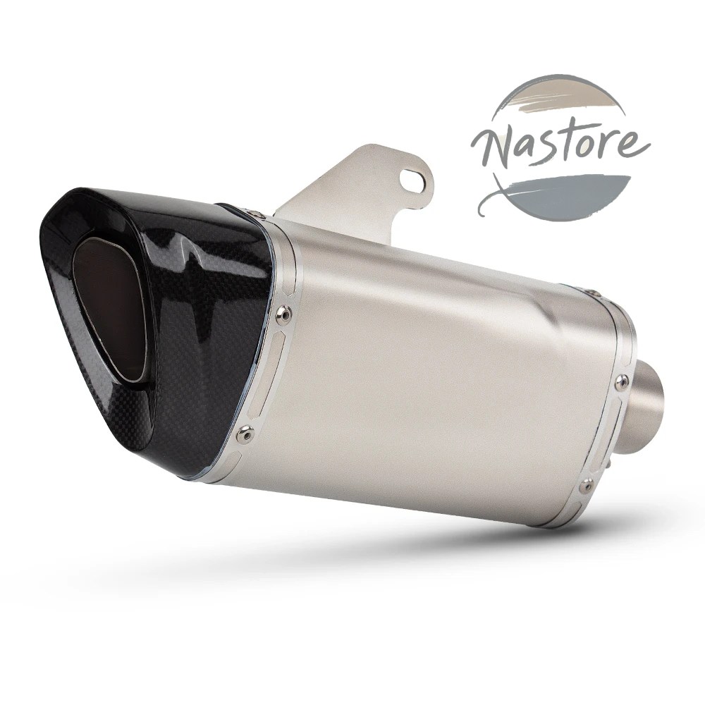 並行輸入品 バイク フロント マフラー 450sr nk450 フルエキゾーストシステム スリップオンリンクパイプ ミドルチューブ カーボン エスケープ dbキラー 部品_1