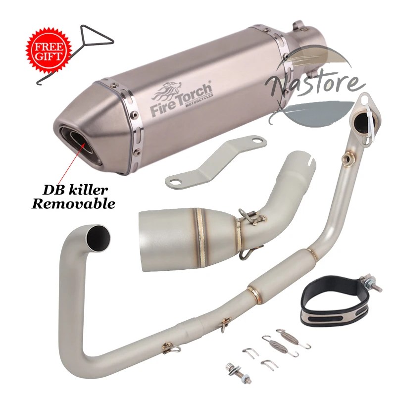 並行輸入品 ヤマハ バイク フロント r7 mt07 fz07 2021 2022 - 2025 スリップオン tracer 7 gt 2016 2の画像