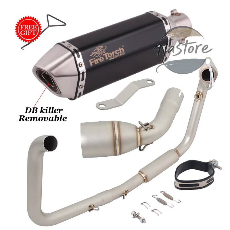 並行輸入品 ヤマハ バイク フロント r7 mt07 fz07 2021 2022 - 2025 スリップオン tracer 7 gt 2016 2の画像