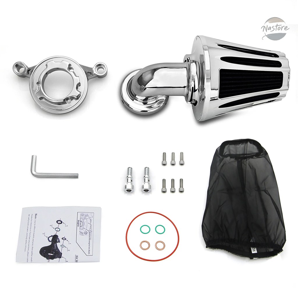 並行輸入品 キット フィルター カットコーンエアクリーナーインテーク ハーレースポーツスターXL883 XL1200 IRON 883 1200 48_4