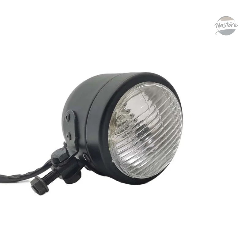 並行輸入品 H4 バイク フォグランプ フロント ヘッド ヴィンテージ ライト 12V 35W ランプ カスタムパーツ パーツ アクセサリーの画像