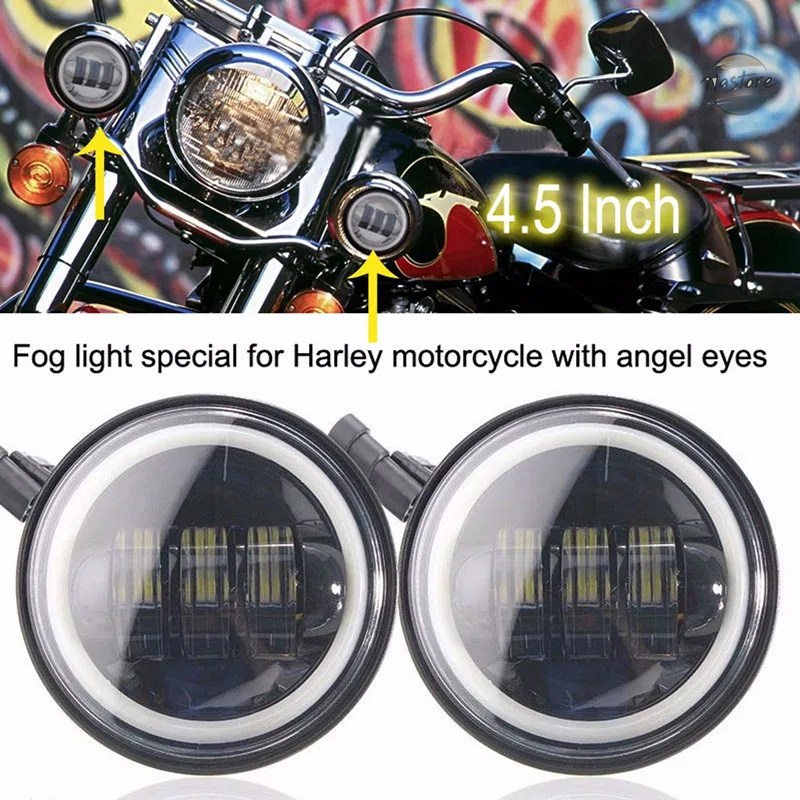 並行輸入品 ヘッド 7インチ クローム LED プロジェクターライト 4.5