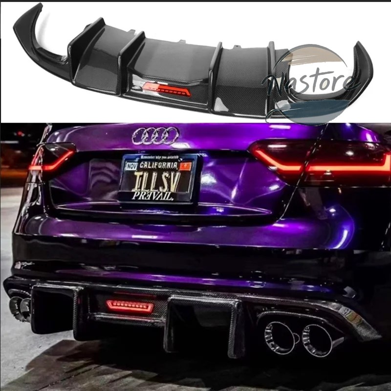 並行輸入品 アウディ audi リア 部品 カスタムパーツ アクセサリー a5 sラインs5クーペ2008-2015 排気プレートセパレーターa5ス_3