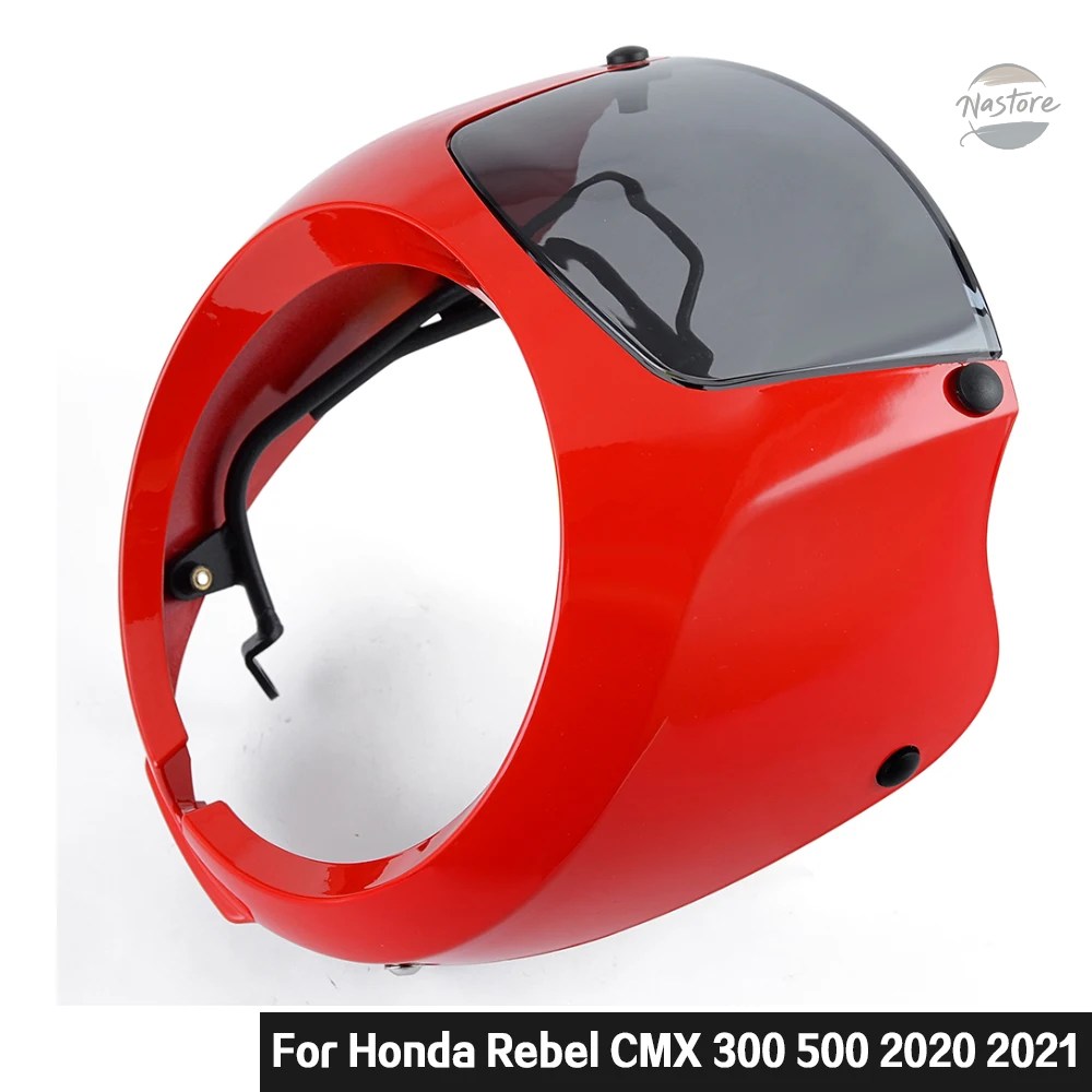 並行輸入品 ホンダ CMX500 カバー ウインドシールド ヘッド REBEL500 2017 2023 ライト カスタムパーツ パーツ アクセサリーの画像