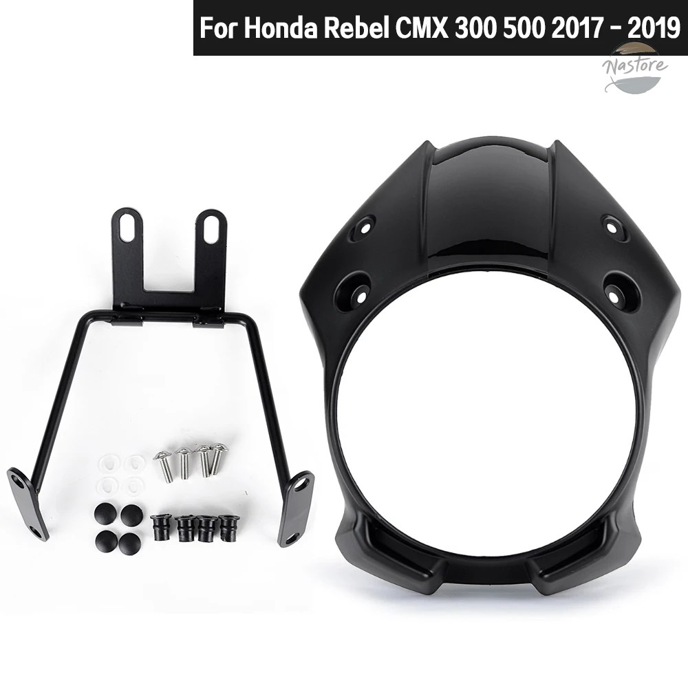 並行輸入品 ホンダ CMX500 カバー ウインドシールド ヘッド REBEL500 2017 2023 ライト カスタムパーツ パーツ アクセサリーの画像