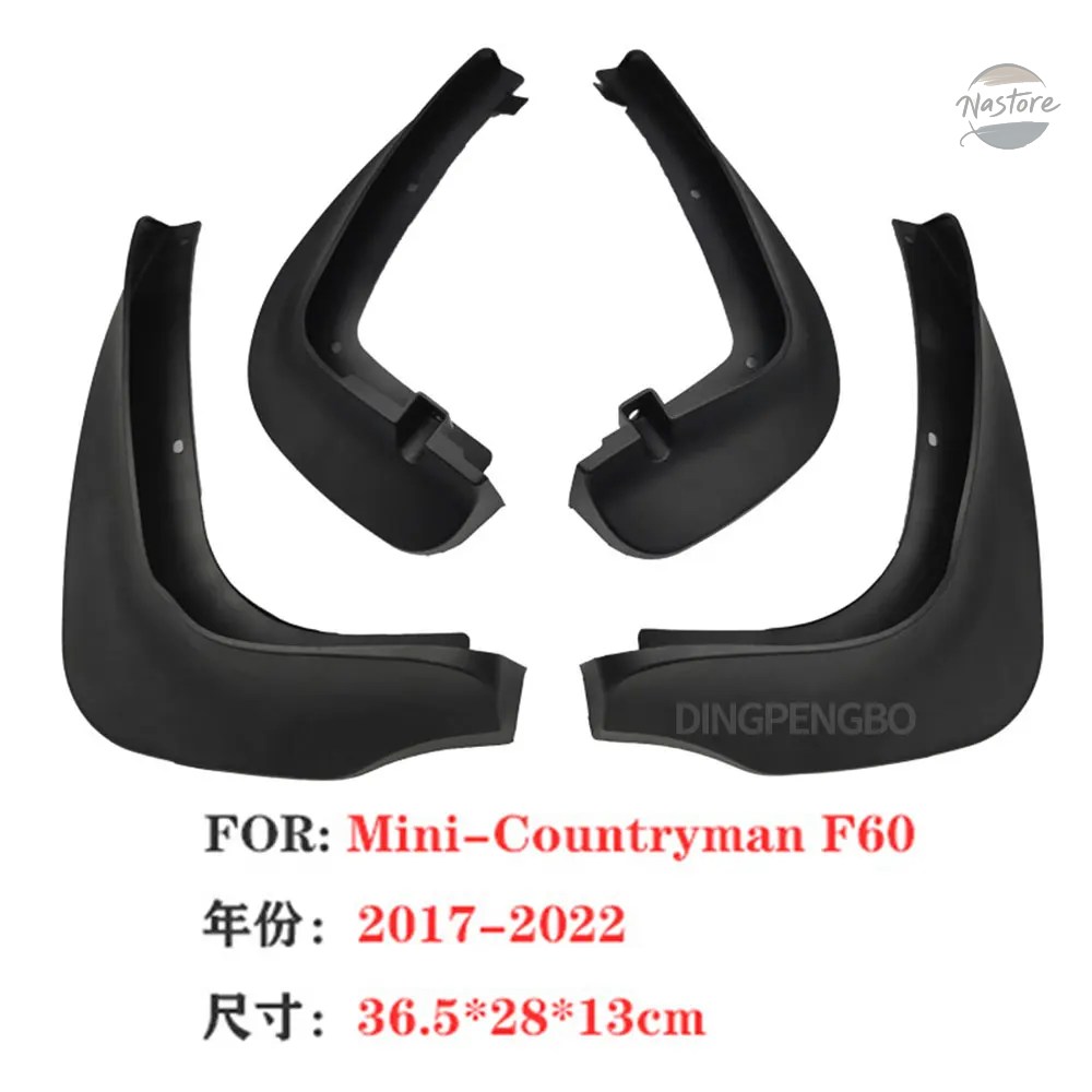並行輸入品 BMW R60 ガード MINI COUNTRYMAN F60 2010 2022 CLUBMAN R55 R56 マッド フラップ カスタムパーツ パーツ アクセサリーの画像