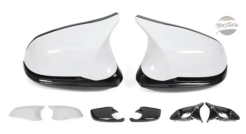 並行輸入品 CAPQX-バックミラーカバー BMW 1 2 3 4シリーズ F20 F30 F31 F32 F36 2012-UP 320I 328I サイドミラーカバー330D 335I M3 M4の画像