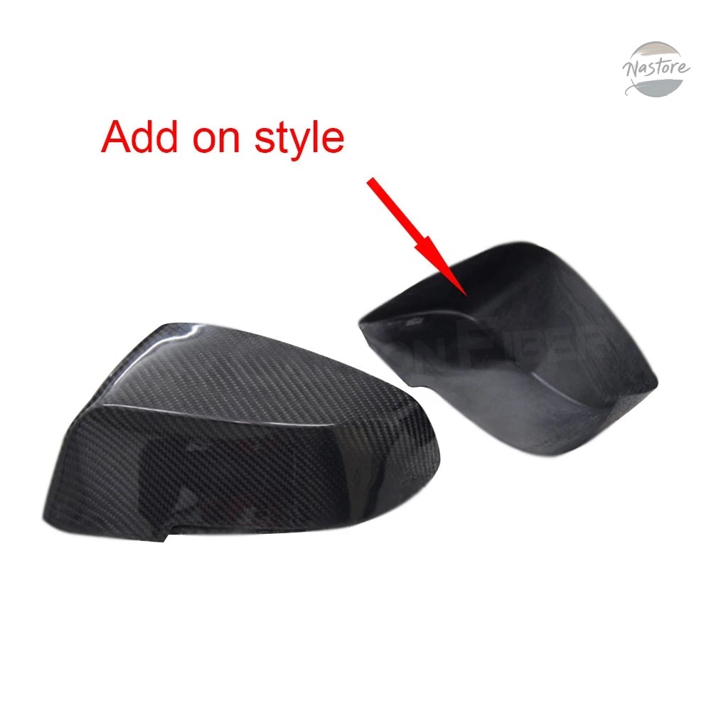 並行輸入品 2 個カーボンリアビューミラーカバーキャップ BMW 1 2 3 4 X シリーズ F20 F21 F22 F23 F30 F31 F32 F33 F36 X1 E84 12-17 適合_1