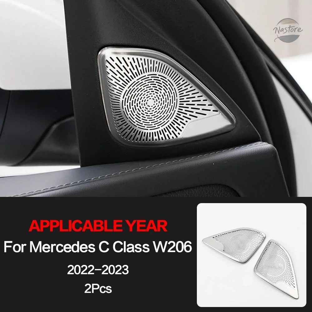 並行輸入品 メルセデスベンツ W206 C クラスインテリアドアスピーカーカバーストリップの画像