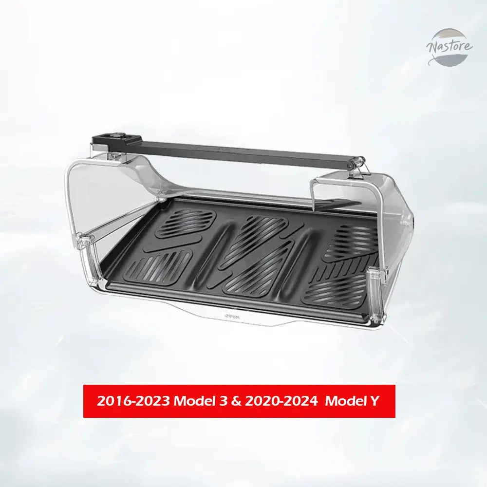 並行輸入品 2025年式 テスラ モデルY アンダースクリーン収納ボックス