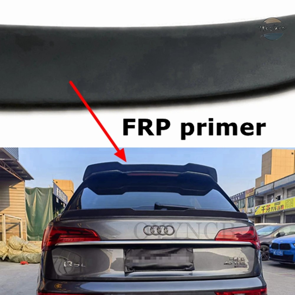 並行輸入品 アウディ Q5 Q5L スポイラー 2019-22 カーボン車リアミドルスポイラーアクセサリーボディキットの画像